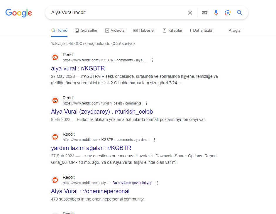 Alya Vural Reddit